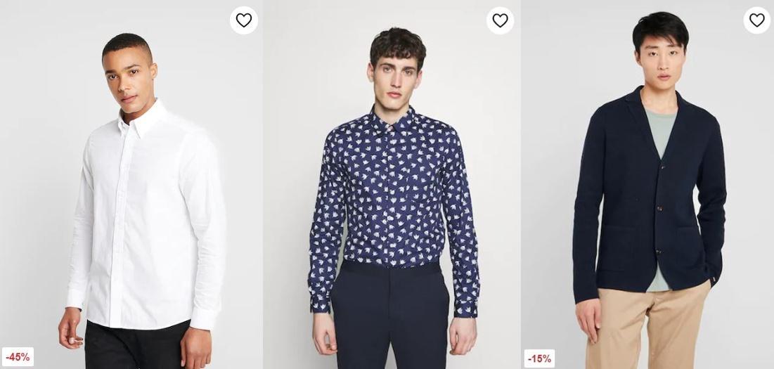 Tipos de ajustes en Prendas Masculinas