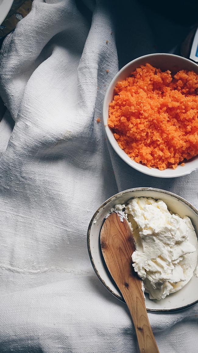 Ingredientes Tarta de zanahoria Loft & Table