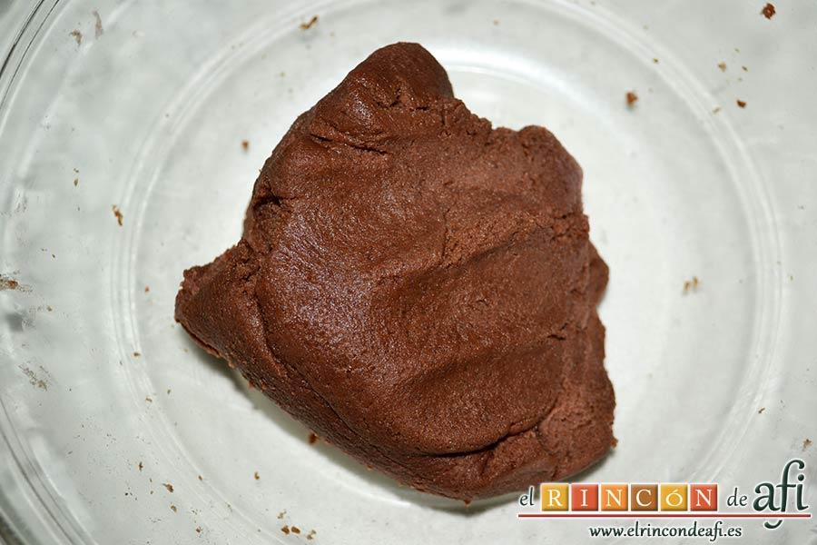 Galletas crujientes de mantequilla, amasar a mano