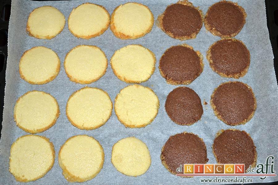 Galletas crujientes de mantequilla, hornear