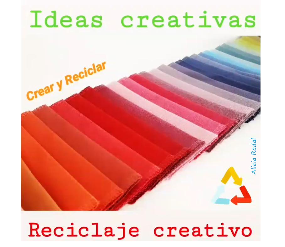 Aquí encontrarás más de 35 ideas de manualidades para hacer en casa con diferentes materiales reciclables, cartón, cajas de madera o huacales, papel periódico, revistas, vidrio, tubos de cartón de papel higiénico, plástico, telas y muchos más.