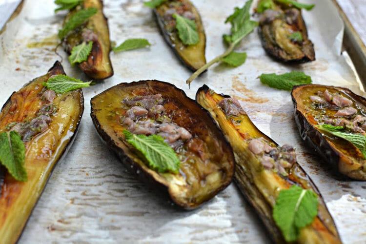 Berenjenas Al Horno Aliñadas 011