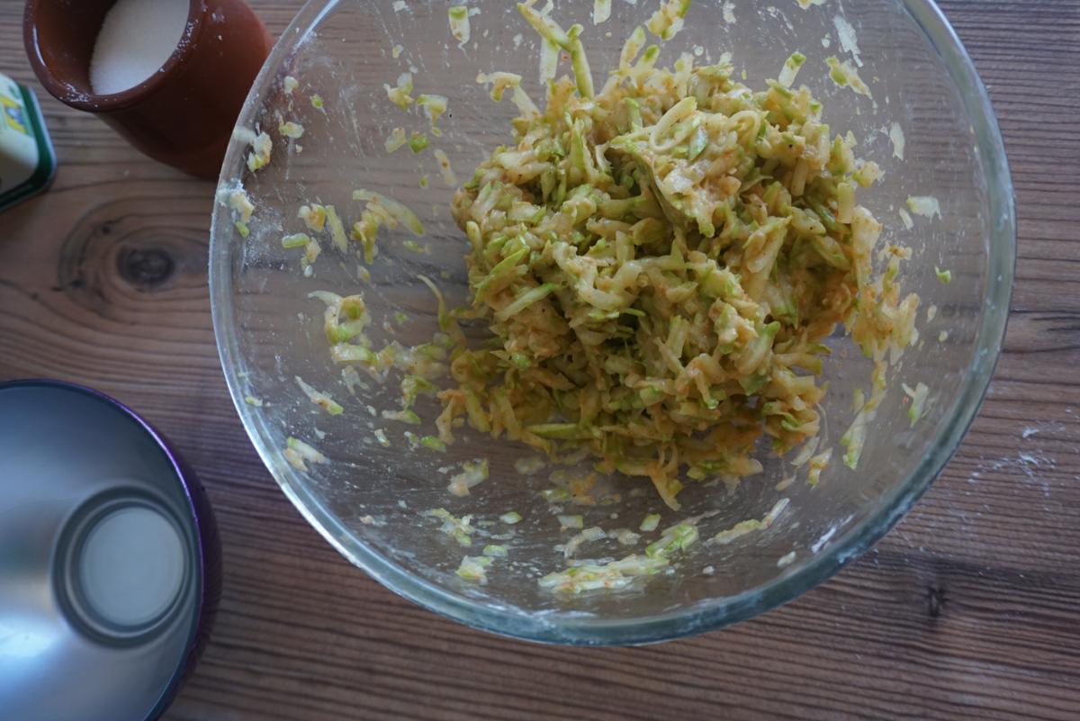 tortitas de calabacín