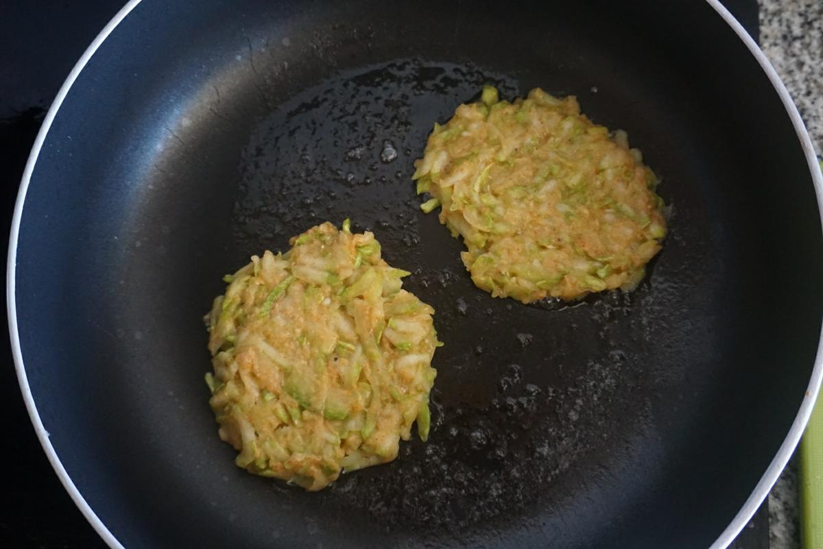 tortitas de calabacín