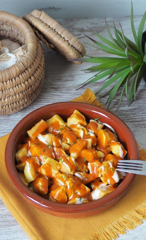 patatas bravas receta paso a paso