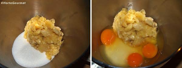 Bizcocho de plátano