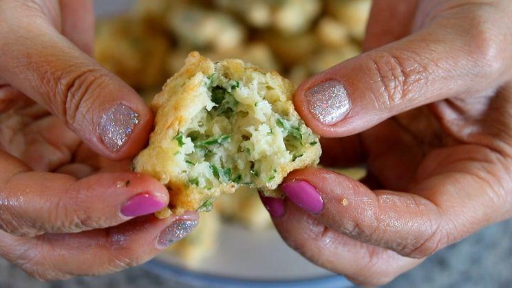 Tortillas de bacalao
