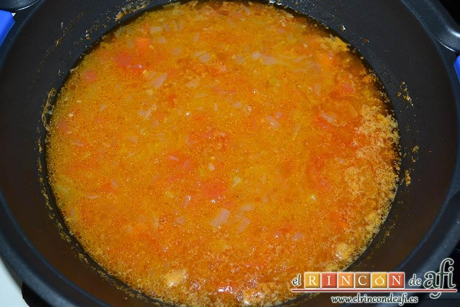 Acquacotta, vigilar el momento de cocción