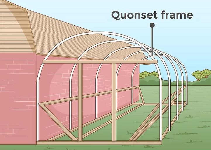 cobertizo semicilíndrico