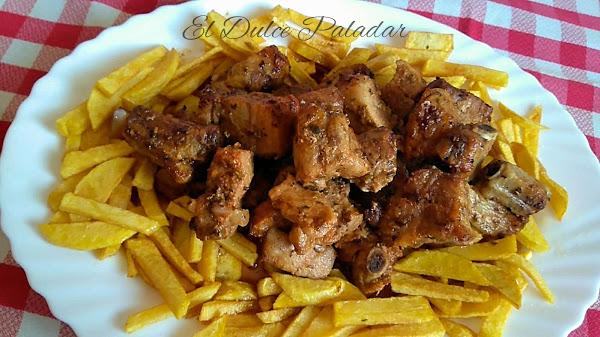 costillas con miel