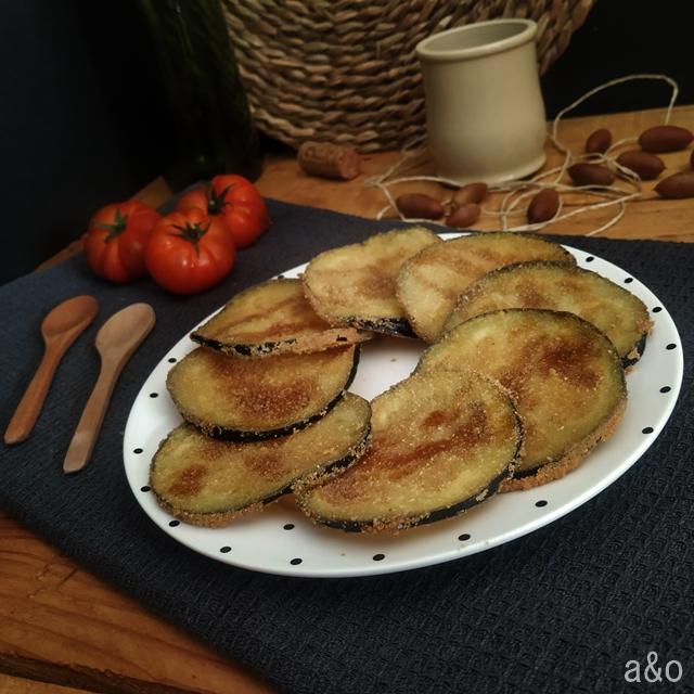 Berenjenas fritas con miel