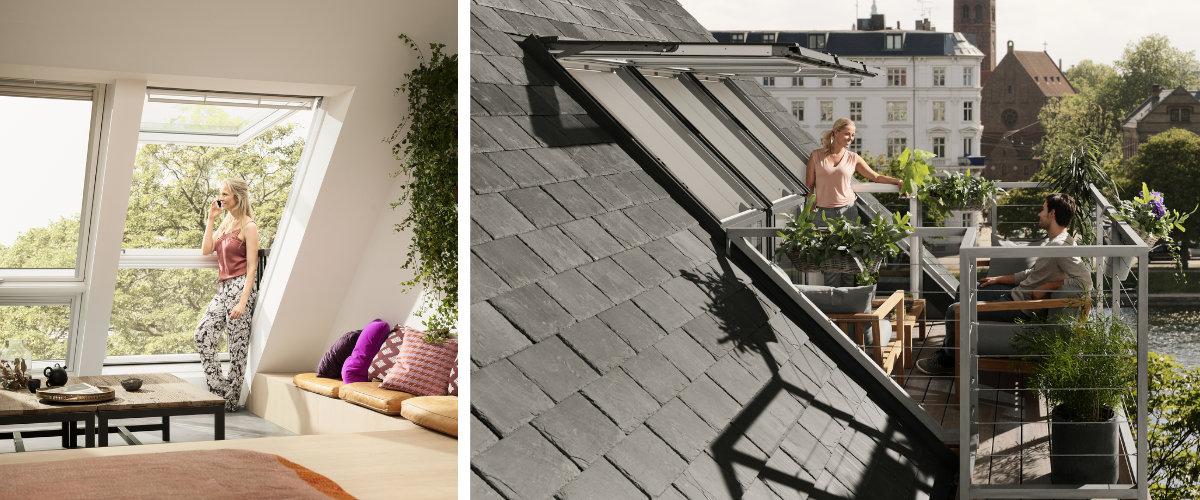 Ventanas de balcón y terraza