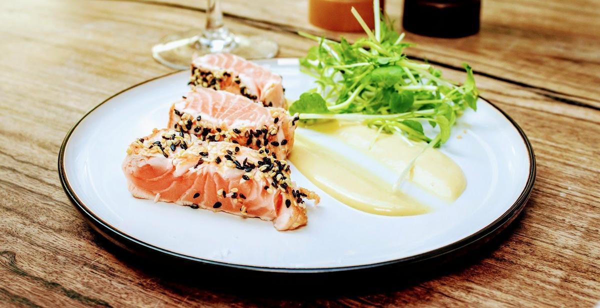 receta tataki salmon
