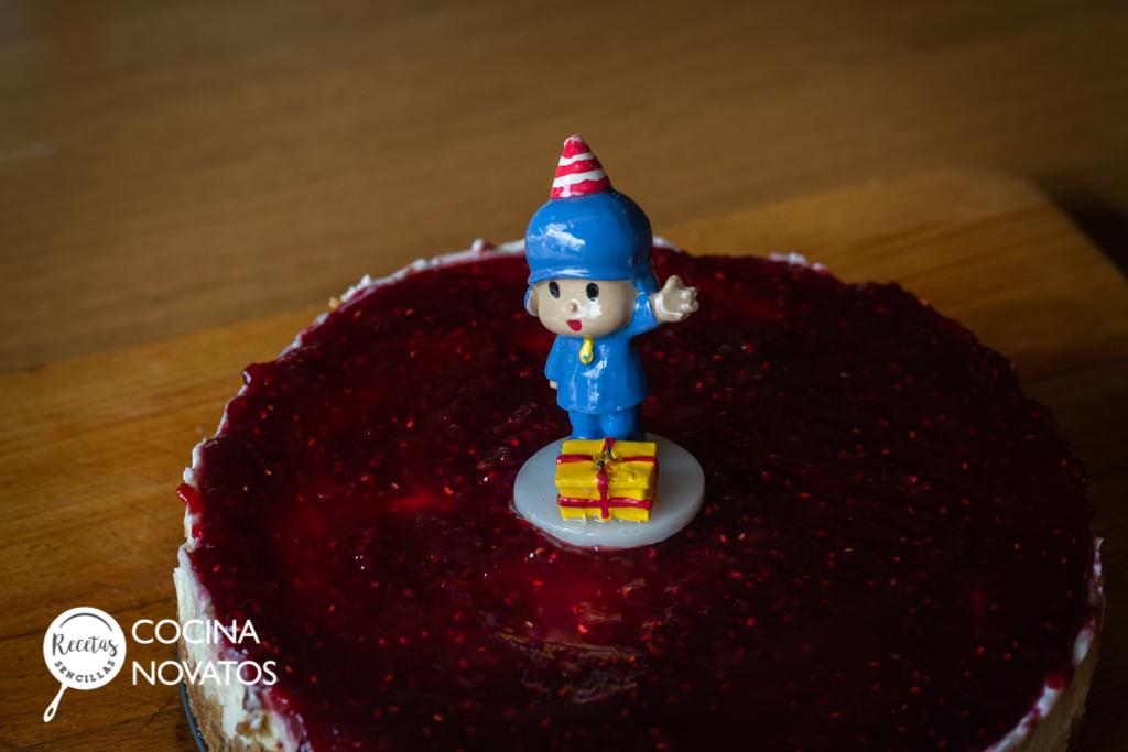 Deliciosa Tarta de Queso Mascarpone y Pocoyó