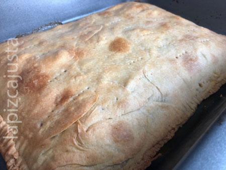 empanada de calabaza asada horneada