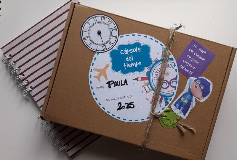 Manualidad capsula del tiempo