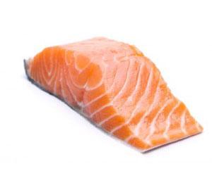 Corte del salmón que usaremos en el ceviche