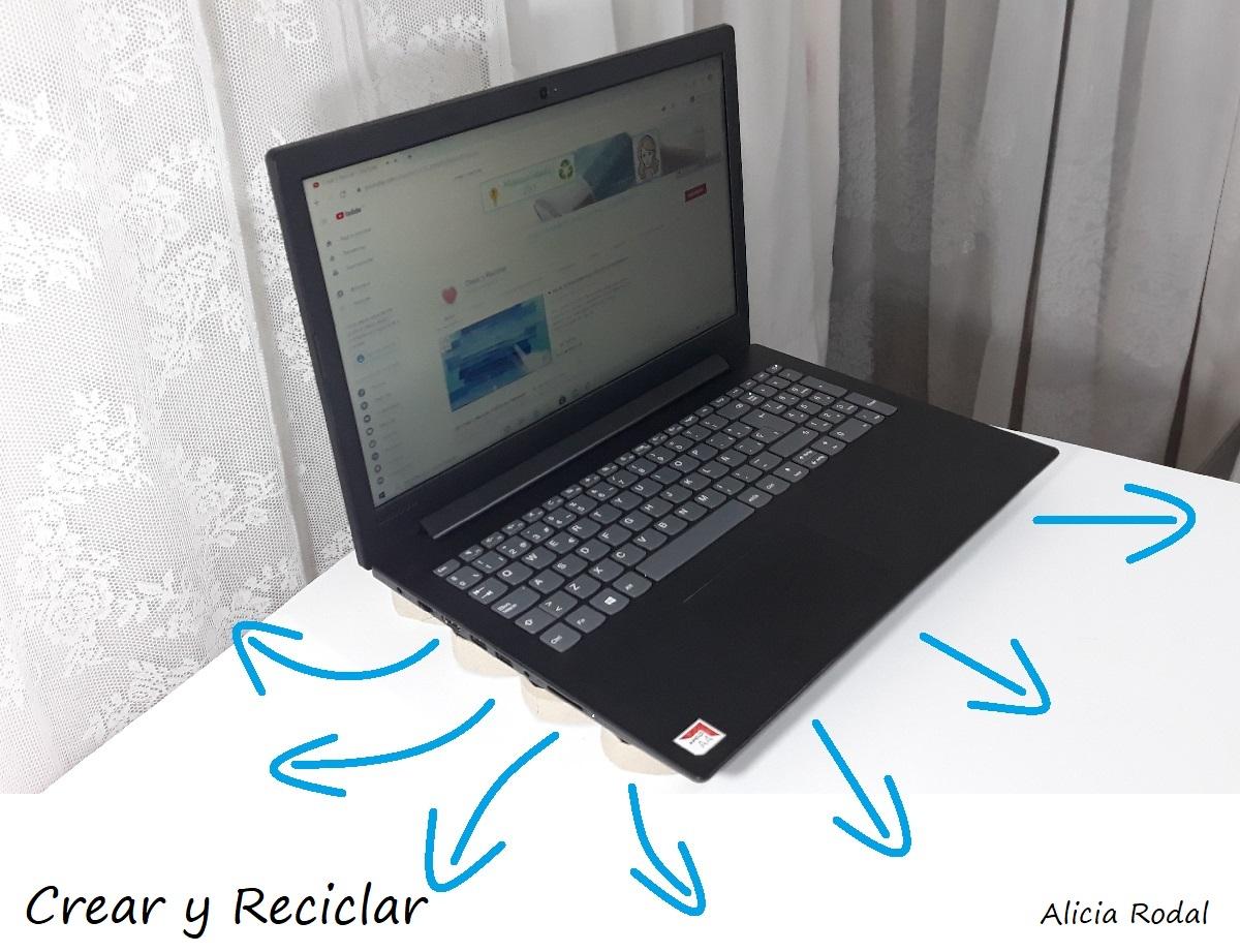 Cómo hacer un soporte para el móvil celular y una base para el portátil o laptop con tubos de cartón de papel de baño. Fácil, sencillo, rápido, económico, práctico y funcional. 