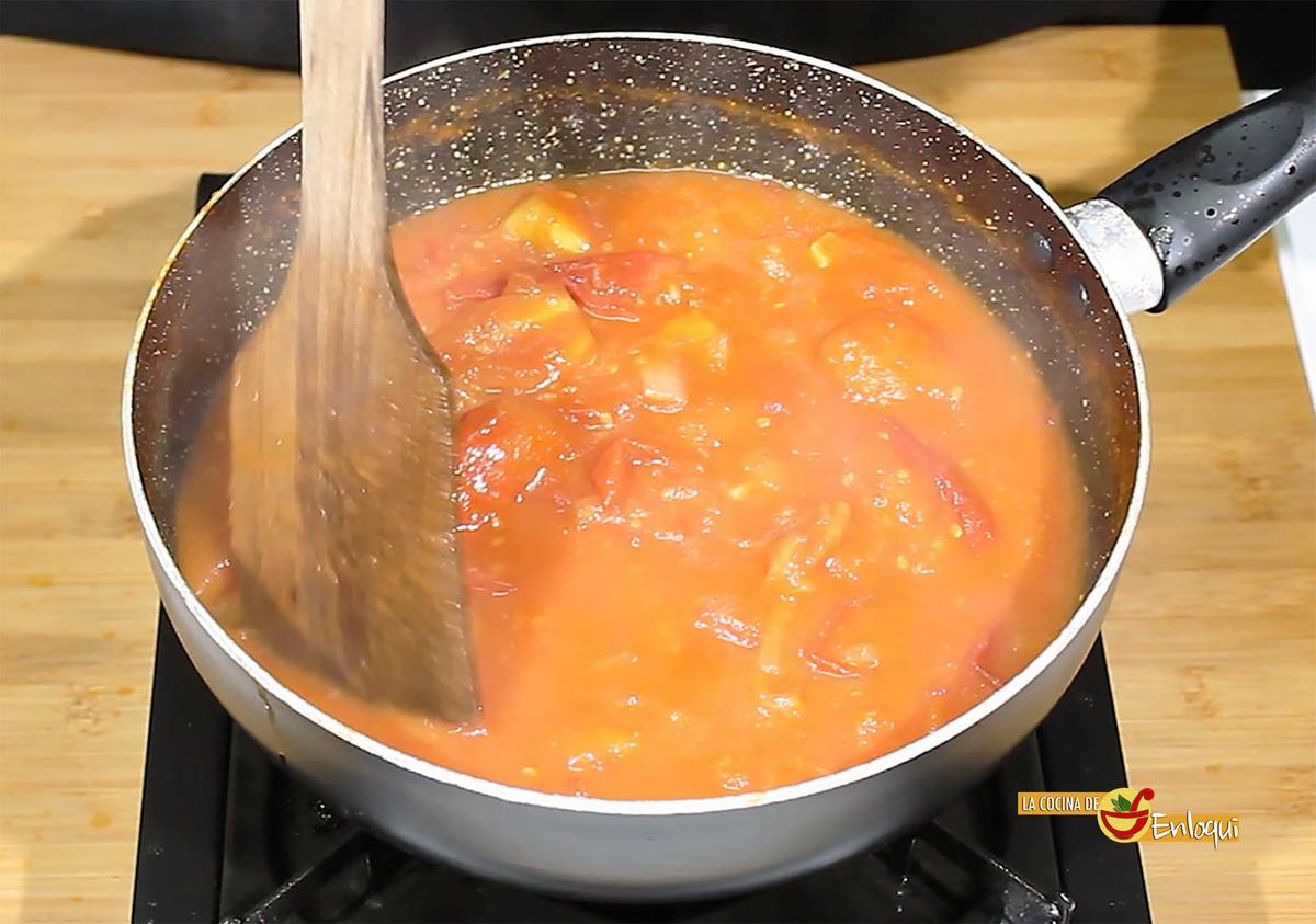 Salsa de tomate para pasta