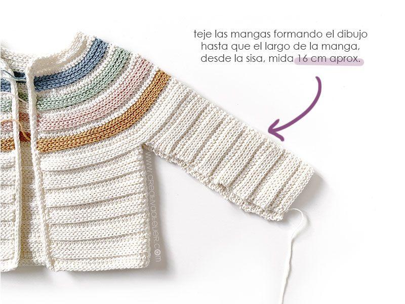 Cómo tejer la Chaqueta de crochet GINGER de bebé - Patrón y Tutorial -