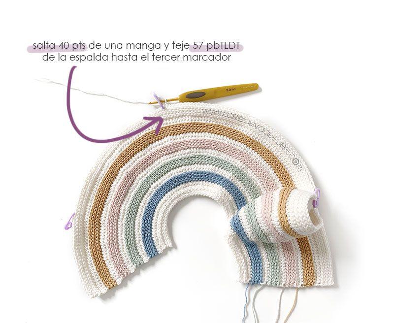 Cómo tejer la Chaqueta de crochet GINGER de bebé - Patrón y Tutorial -