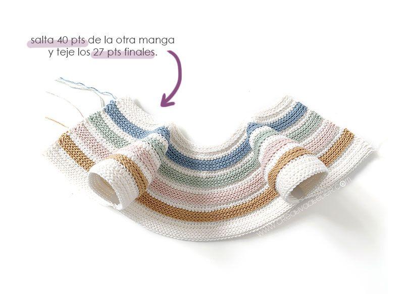 Cómo tejer la Chaqueta de crochet GINGER de bebé - Patrón y Tutorial -