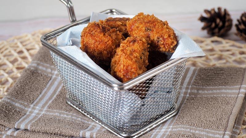 croquetas de setas y jamon receta facil y crujiente