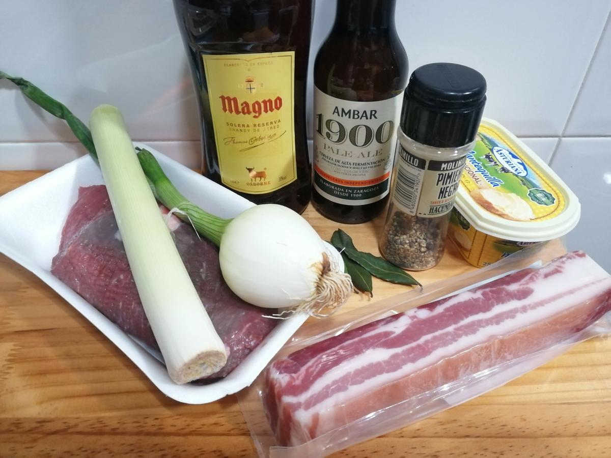 ingredientes estofado de ternera a la cerveza