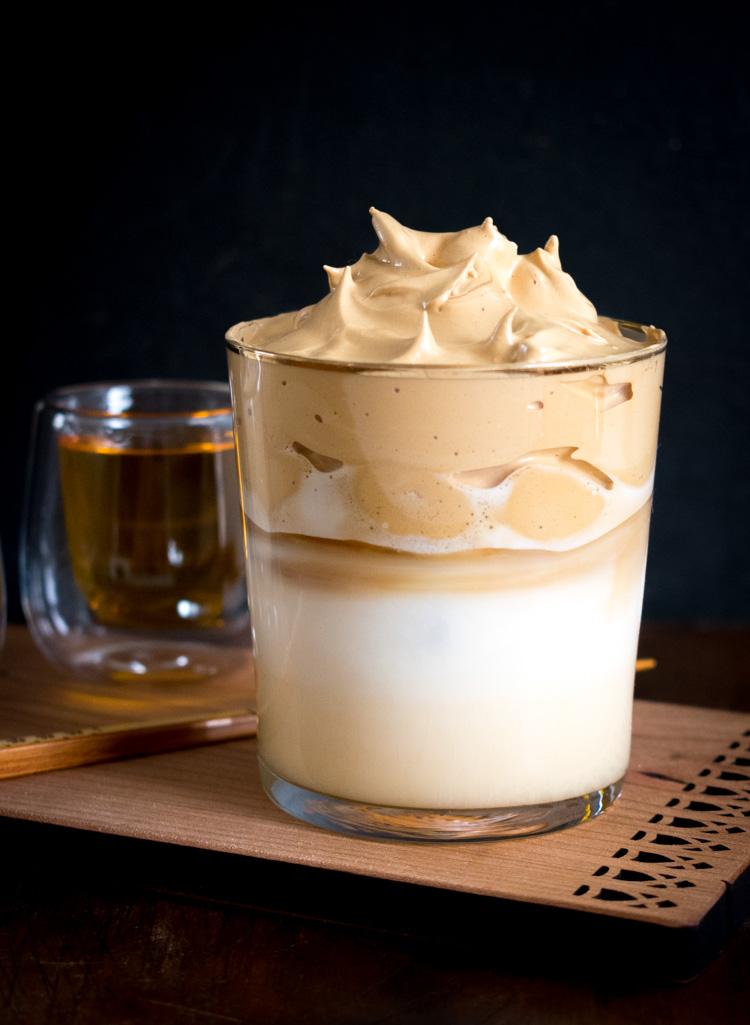 Cafe dalgona carajillo receta casera