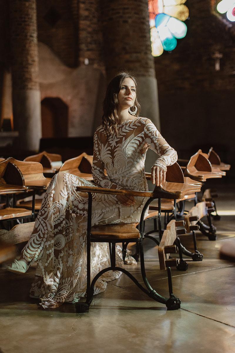 odet sacu y rue de seine Vestidos de novia