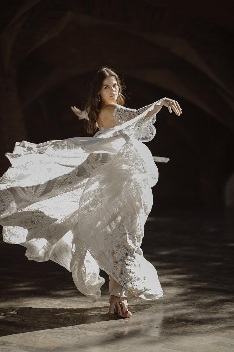 odet sacu y rue de seine Vestidos de novia