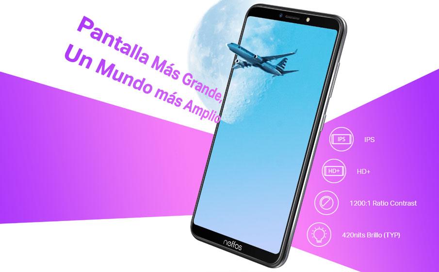 Neffos C7s - Pantalla