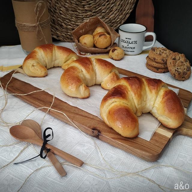 Croissants de brioche