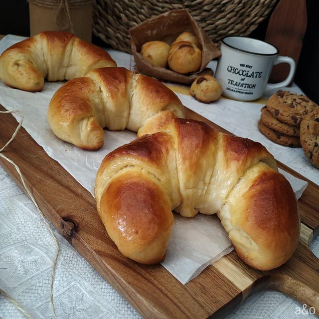 Croissants de brioche