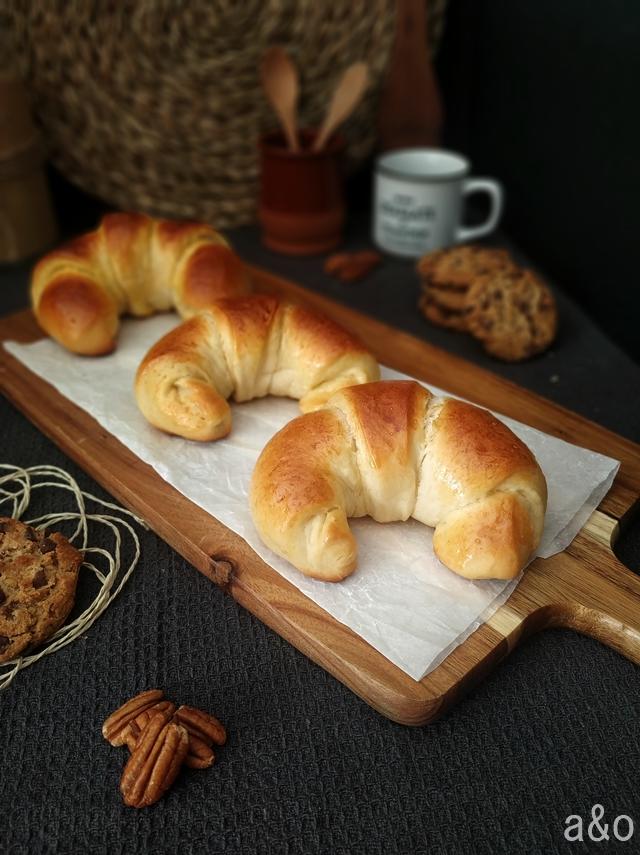 Croissants de brioche