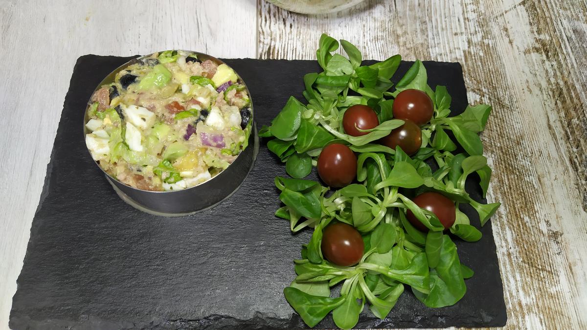 Ensalada de Queso de Cabra y Miel