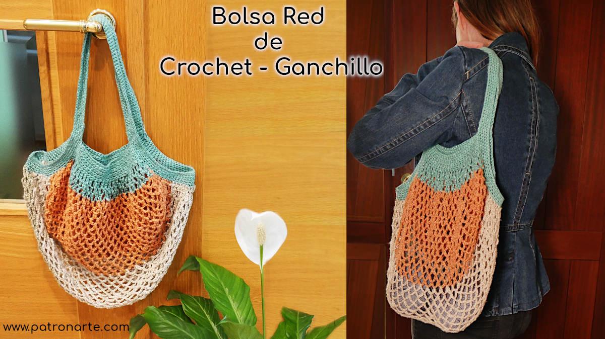 Bolsa Red de Crochet - Ganchillo