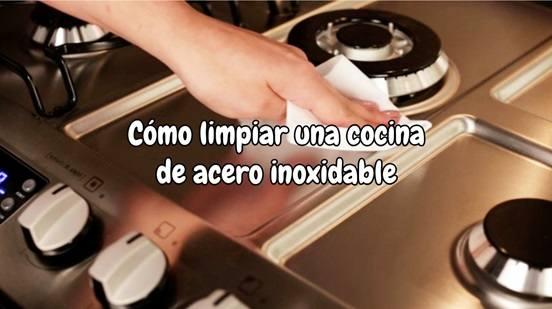 Cómo limpiar una cocina de acero inoxidable