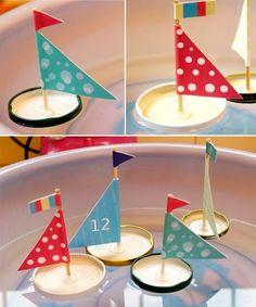 Manualidad con tema piscina, una idea refrescante