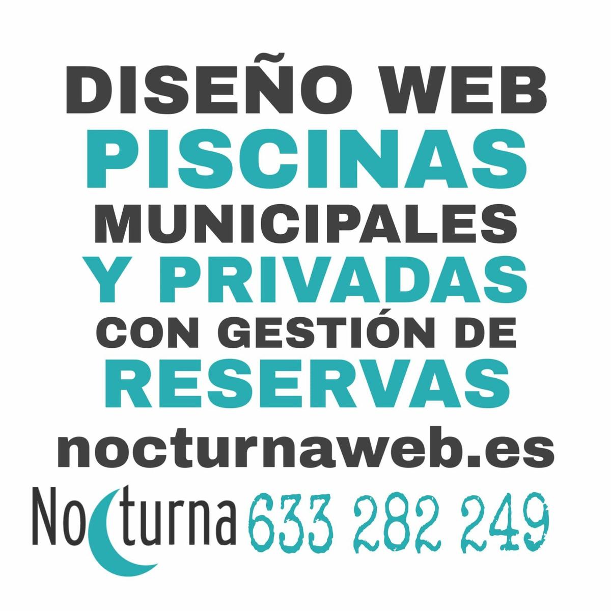 Diseño web para reserva de Piscina Municipal y Gestión privada