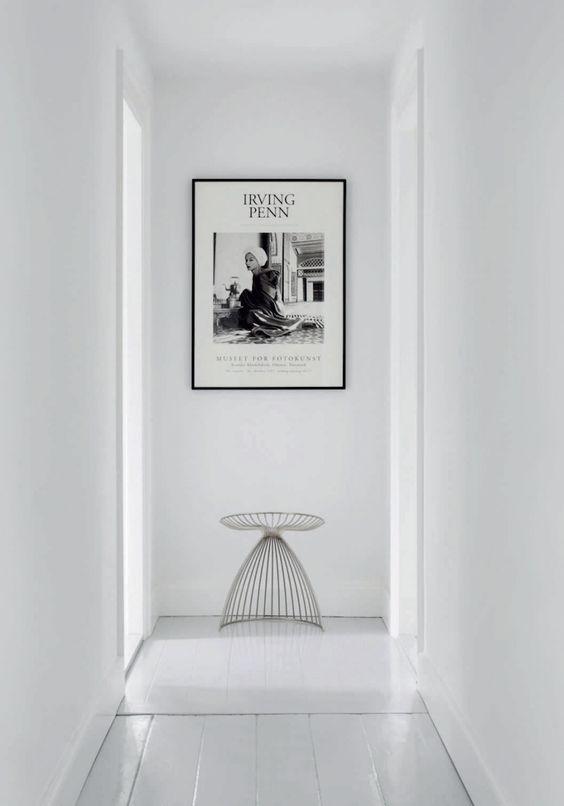 mejorar un pasillo aburrido con un punto nórdico