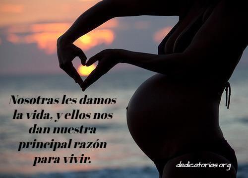 Frase para mujer embarazada