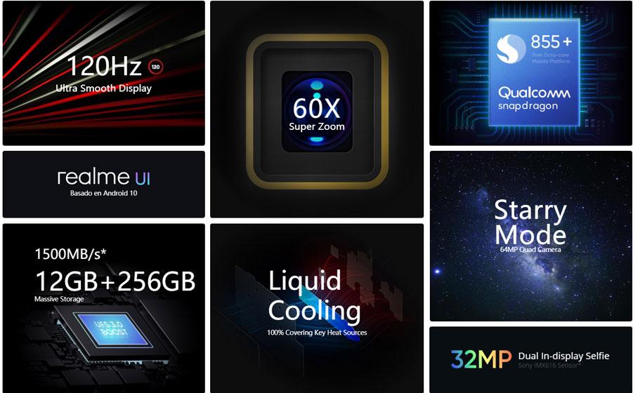 Realme X3 SuperZoom - Diseño