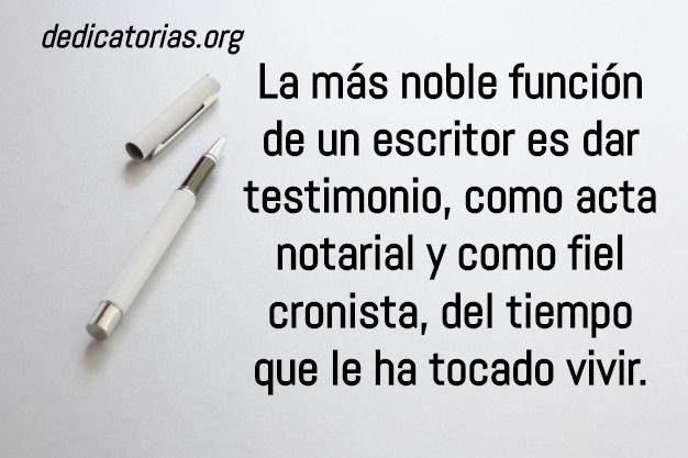 Dedicatorias de amor de escritores