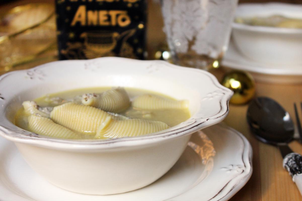 SOPA DE NAVIDAD GALETS CALDO ANETO NADAL FACIL Y RAPIDA RECETA COOKING EXPERIENCES