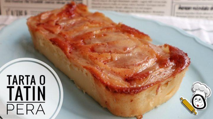 Tatin de pera en Thermomix
