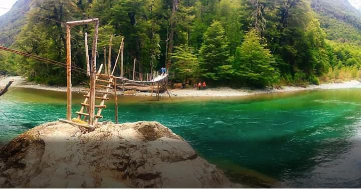 cajon del azul en el bolsón