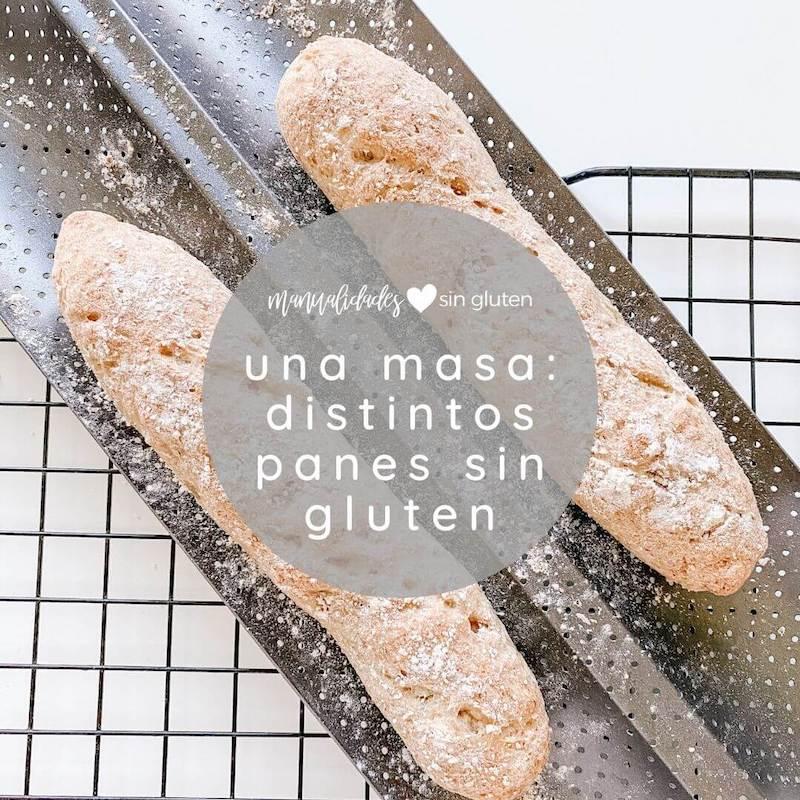 una masa, distintos panes sin gluten