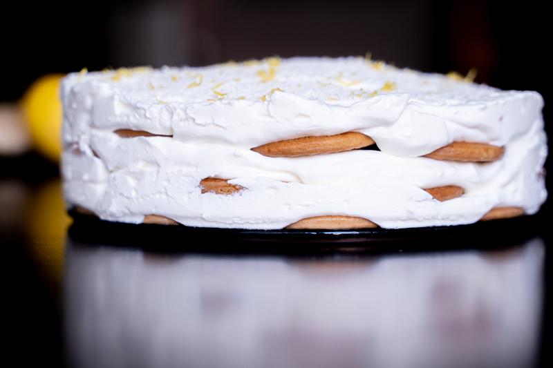 Tarta de limón y jengibre