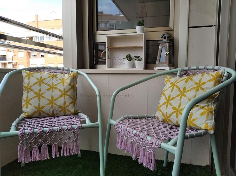 Sillas macramé